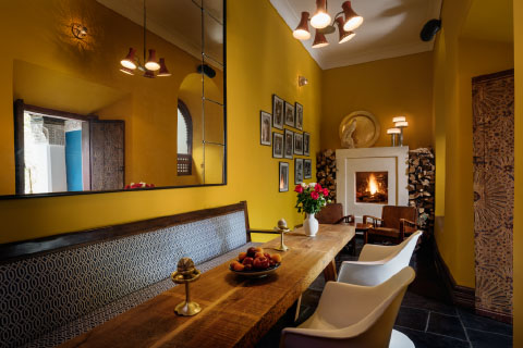 Riad in the medina marrakech